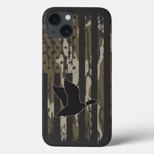 Coques Case-Mate iPhone Camo de chasse au canard Old School Bottom Lands (Verso)