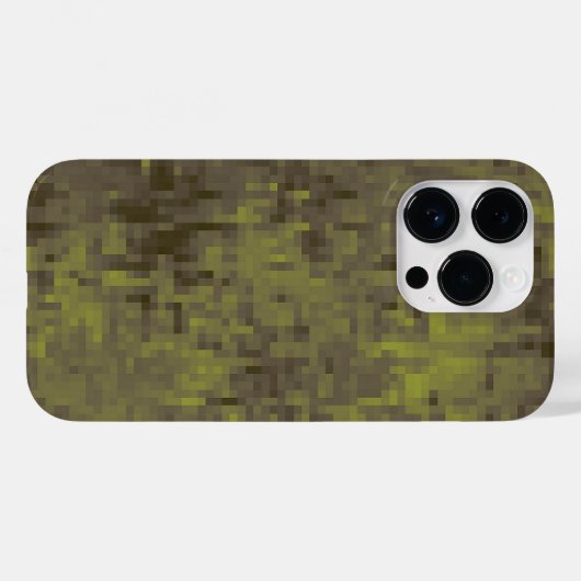 Coques Case-Mate iPhone Camo de la Jungle Pixellée (Verso (horizontal))