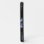 Coques Case-Mate iPhone Camo des points bleus Cool (Dos/Gauche)