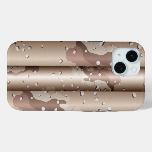 Coques Case-Mate iPhone Camo désert 3D (Verso (horizontal))