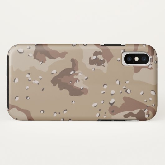 Coques Case-Mate iPhone Camo du désert (Dos (Horizontal))