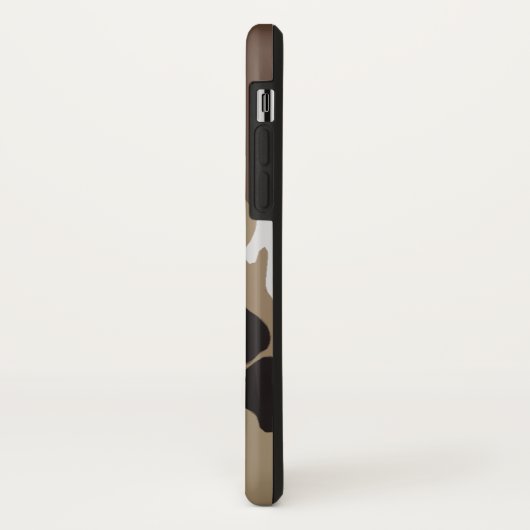 Coques Case-Mate iPhone Camo du désert militaire avec un chien (Dos/Gauche)