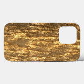Coques Case-Mate iPhone Camo : Écorce d'or (Verso (horizontal))