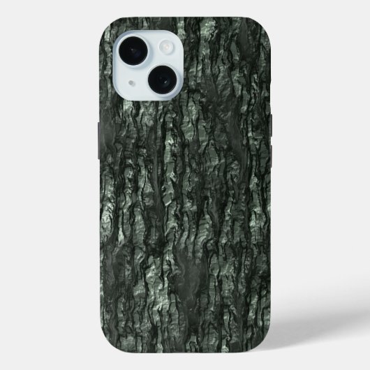 Coques Case-Mate iPhone Camo : écorce verte (Verso)