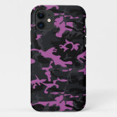 Coques Case-Mate iPhone Camo en rose coupé (Dos)