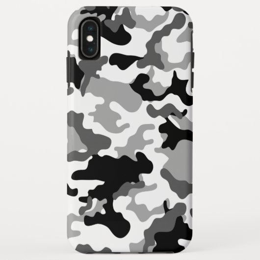 Coques Case-Mate iPhone Camo gris (Dos)