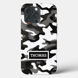 Case-Mate iPhone Case Camo gris personnalisé