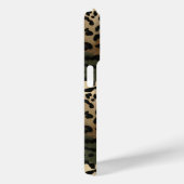 Coques Case-Mate iPhone Camo Leopard Print Monogrammed (Verso / Droite)