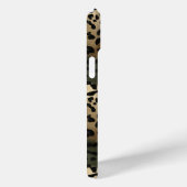 Coques Case-Mate iPhone Camo Leopard Print Monogrammed (Verso / Droite)