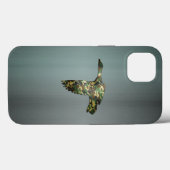 Coques Case-Mate iPhone Camo Mallard Camo Mallard en vol (Verso (horizontal))