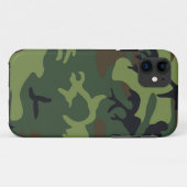 Coques Case-Mate iPhone Camo Militaire Forêt Verte (Dos (Horizontal))