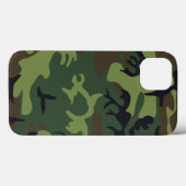 Coques Case-Mate iPhone Camo Militaire Forêt Verte (Verso (horizontal))