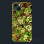 Etui iPhone Case-Mate Camo Moss rouille vieilli Grunge vieille texture<br><div class="desc">Ce design unique montre une fausse texture de fer rouillé / mossy sur un arrière - plan fait pour avoir l'air très vieux et mottled. Il s'agit d'une texture arrière - plan grineuse, antique, usée et fournira un camouflage naturel dans la forêt ou faire paraître que vous avez découvert votre...</div>