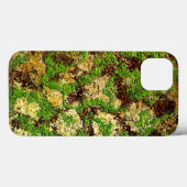 Coques Case-Mate iPhone Camo Moss rouille vieilli Grunge vieille texture (Verso (horizontal))