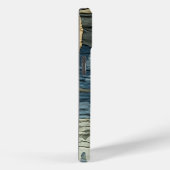 Coques Case-Mate iPhone Camo Motif de chargement à ruban bleu (Verso / Droite)