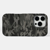 Coques Case-Mate iPhone Camo noir (Verso (horizontal))