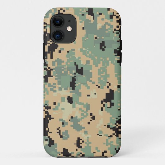 Coques Case-Mate iPhone Camo numérique (Dos)