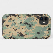Coques Case-Mate iPhone Camo numérique (Dos (Horizontal))