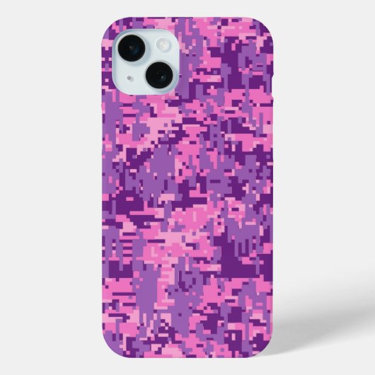 Coques Case-Mate iPhone Camo numérique rose-chaud (Verso)