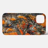 Coques Case-Mate iPhone Camo orange lourd (Verso (horizontal))