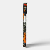 Coques Case-Mate iPhone Camo orange lourd (Verso / Droite)