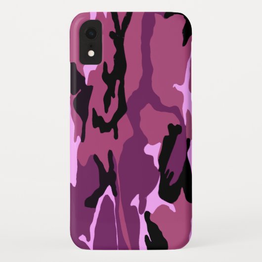 Coques Case-Mate iPhone Camo rose (Dos)