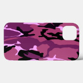 Coques Case-Mate iPhone Camo rose (Verso (horizontal))