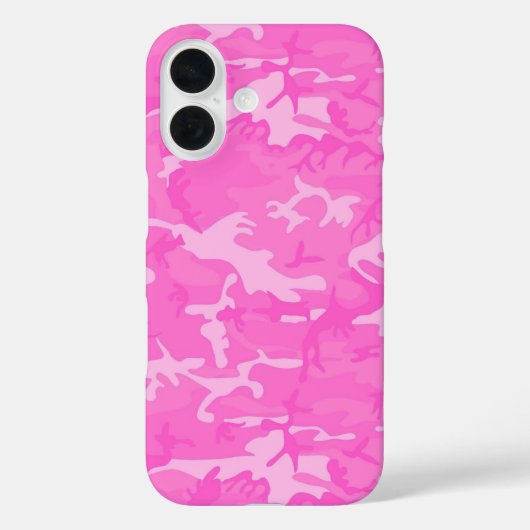 Coques Case-Mate iPhone Camo rose (Verso)