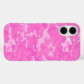 Coques Case-Mate iPhone Camo rose (Verso (horizontal))