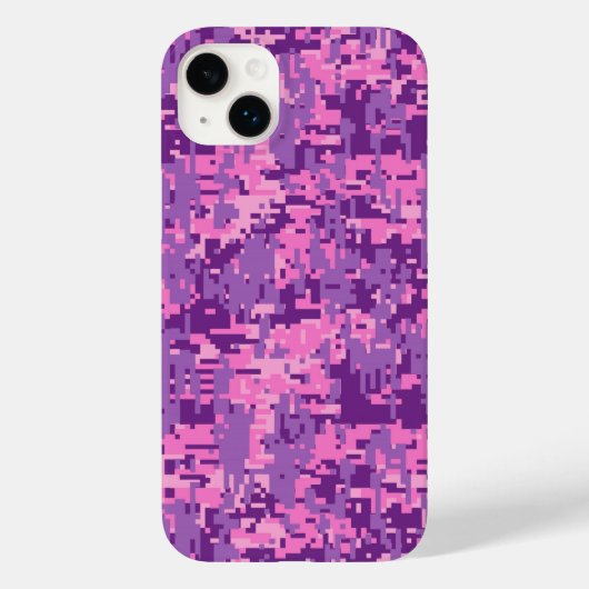 Coques Case-Mate iPhone Camo rose-chaud (Verso)