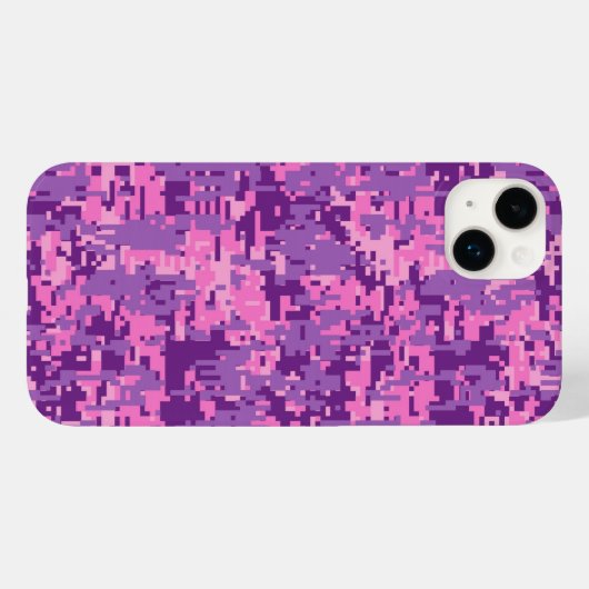 Coques Case-Mate iPhone Camo rose-chaud (Verso (horizontal))