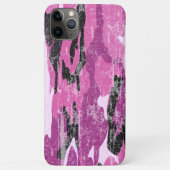 Coques Case-Mate iPhone Camo rose fané (Dos)