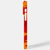 Coques Case-Mate iPhone Camo rouge lave (Verso / Gauche)