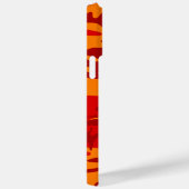 Coques Case-Mate iPhone Camo rouge lave (Verso / Droite)