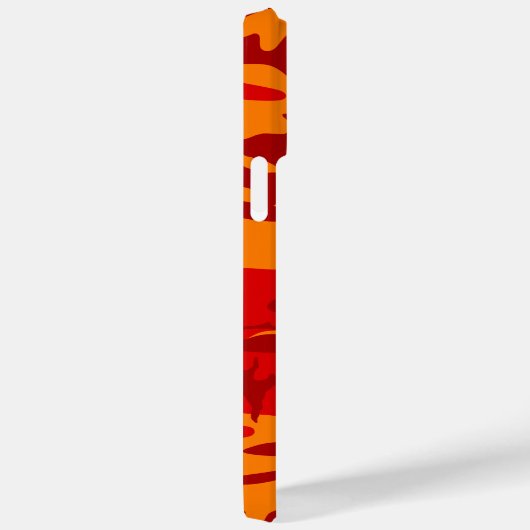 Coques Case-Mate iPhone Camo rouge lave (Verso / Droite)