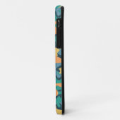 Coques Case-Mate iPhone Camo signature arc-en-ciel muet (Dos/Gauche)