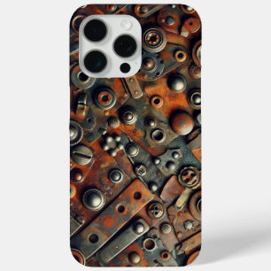 Coque iPhone 15 Pro Max Camo Steampunk, Camouflage