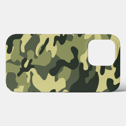Coques Case-Mate iPhone Camo vert (Verso (horizontal))