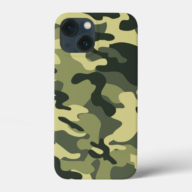 Coques Case-Mate iPhone Camo vert (Verso)