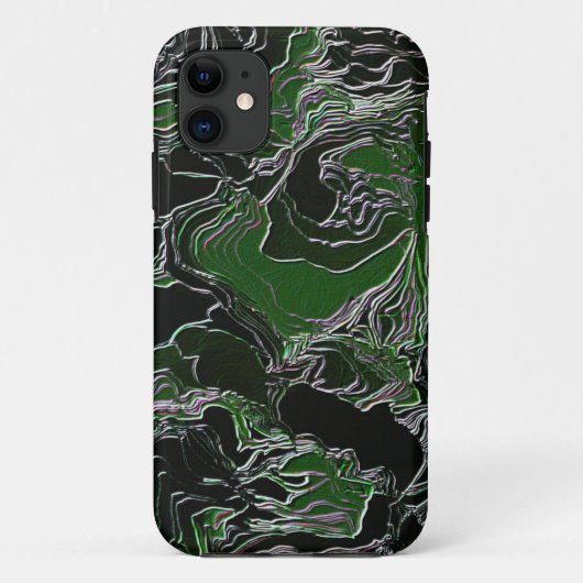 Coques Case-Mate iPhone Camo Vert   (Dos)