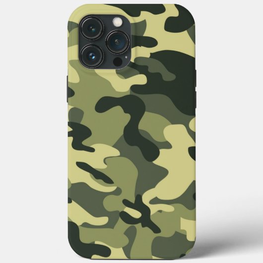 Coques Case-Mate iPhone Camo vert (Verso)