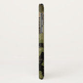 Coques Case-Mate iPhone Camo vert fané (Dos/Gauche)