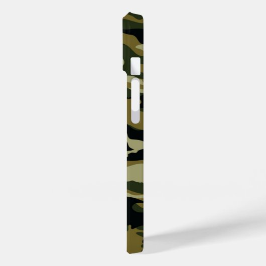 Coques Case-Mate iPhone Camo vert foncé (Verso / Gauche)