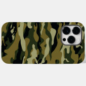 Coques Case-Mate iPhone Camo vert foncé (Verso (horizontal))