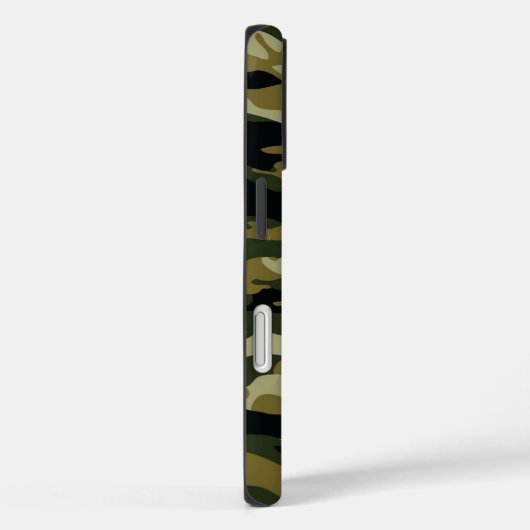 Coques Case-Mate iPhone Camo vert foncé (Verso / Droite)