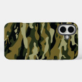 Coques Case-Mate iPhone Camo vert foncé (Verso (horizontal))