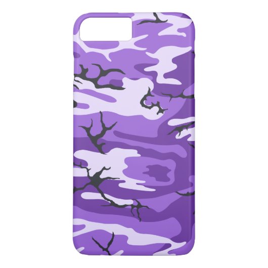 Coques Case-Mate iPhone Camo violet (Dos)
