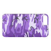 Coques Case-Mate iPhone Camo violet (Dos (Horizontal))