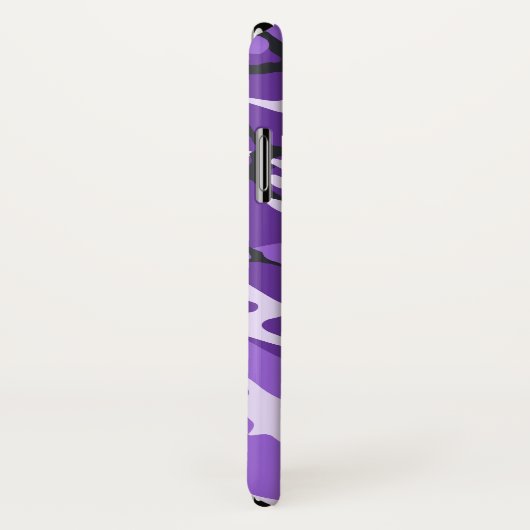 Coques Case-Mate iPhone Camo violet (Dos/Droite)