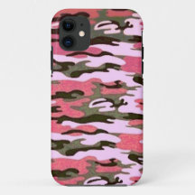 Camoflauge rose et vert